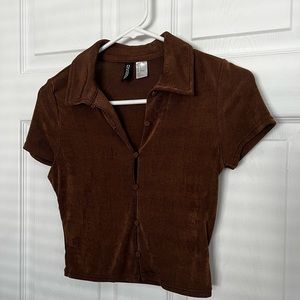 H&M Brown Top